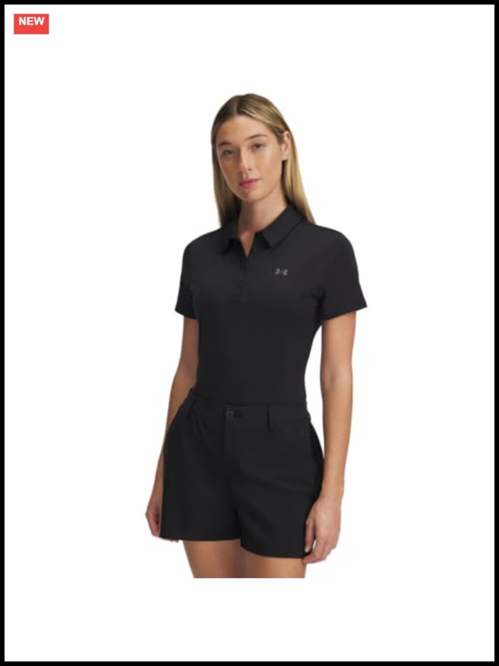 Women's Short Sleeve Golf Polo Lightweight 4-Way Stretch Fitted